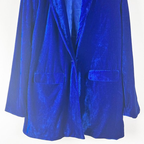 Endless Rose Velvet Oversized Blazer S - Picture 4 of 5